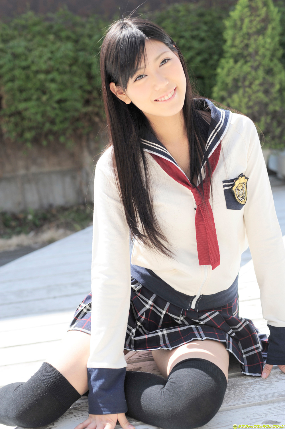 Kawahara Shimei's uniform beautiful girl kingdom of heaven [DGC] no.969 saemi Shinohara August 2011